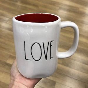 Rae Dunn Valentines Day Love You Double-sided Mug